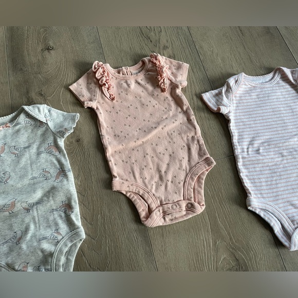 3 baby girl onesies - Picture 2 of 3